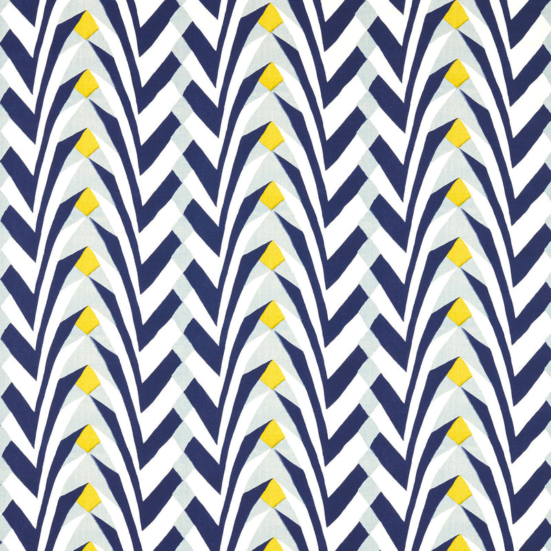 121253 Klimt Idyllic Ink/Honey Fabric by Harlequin