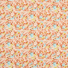 121254 Tree Tops Idyllic Baked Terracotta/Azul/Honey Fabric by Harlequin