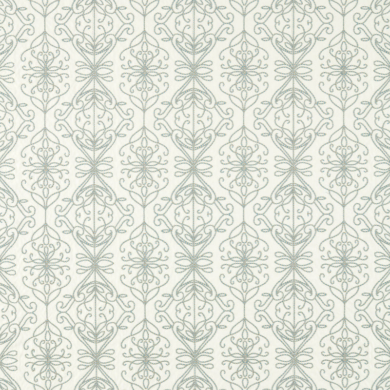 134067 Java Linen Idyllic Sky/Pearl Fabric by Harlequin