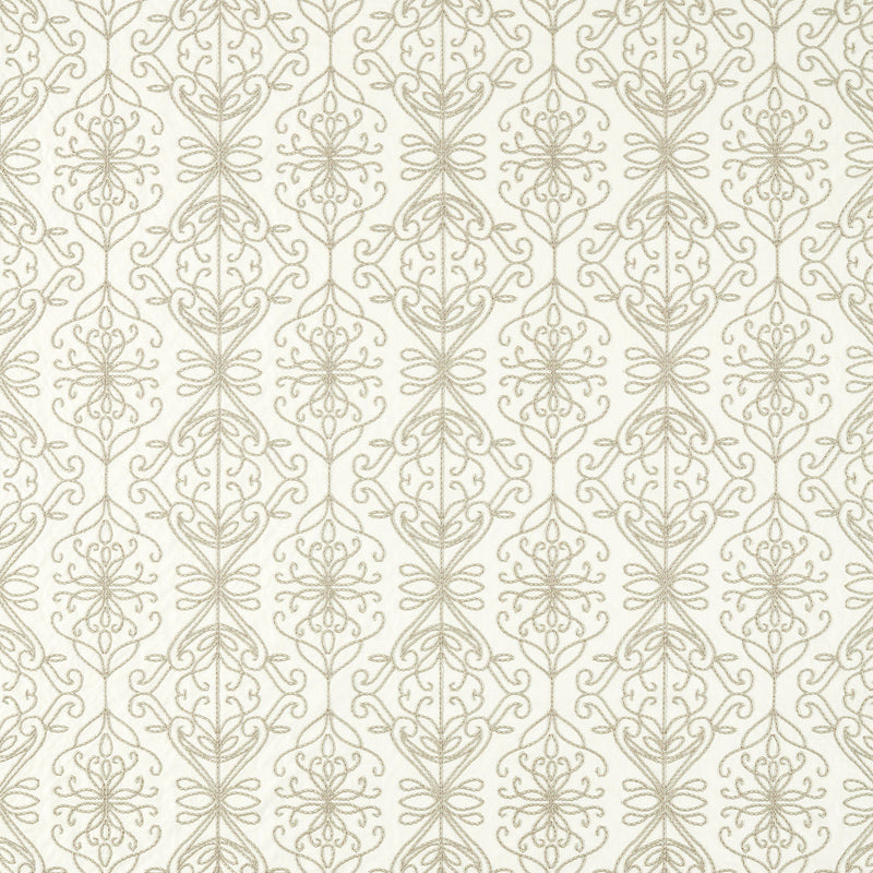 134069 Java Linen Idyllic Diffused Light/Pearl Fabric by Harlequin
