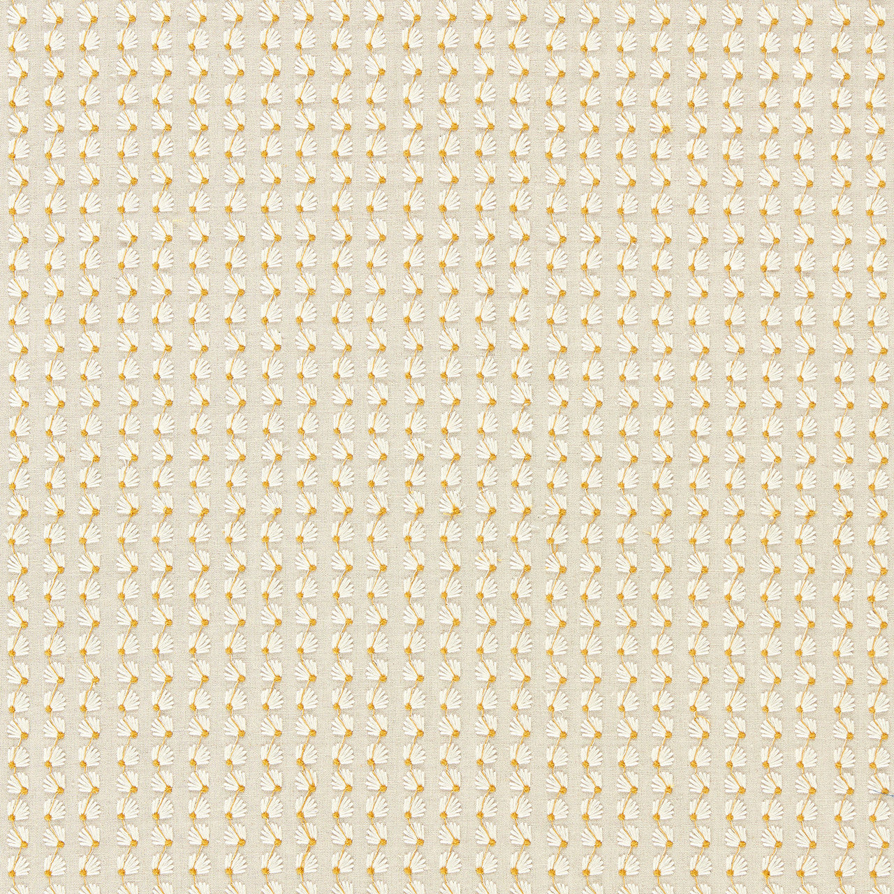 134072 Silene Idyllic Taupe/First Light/Ochre Fabric by Harlequin