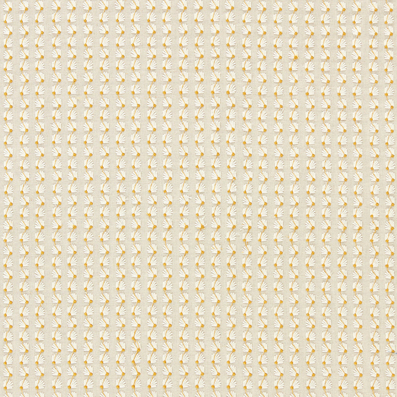 134072 Silene Idyllic Taupe/First Light/Ochre Fabric by Harlequin