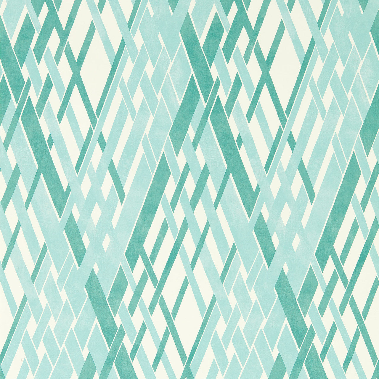 113124 Locronan Idyllic Aqua/First Light Wallpaper by Harlequin