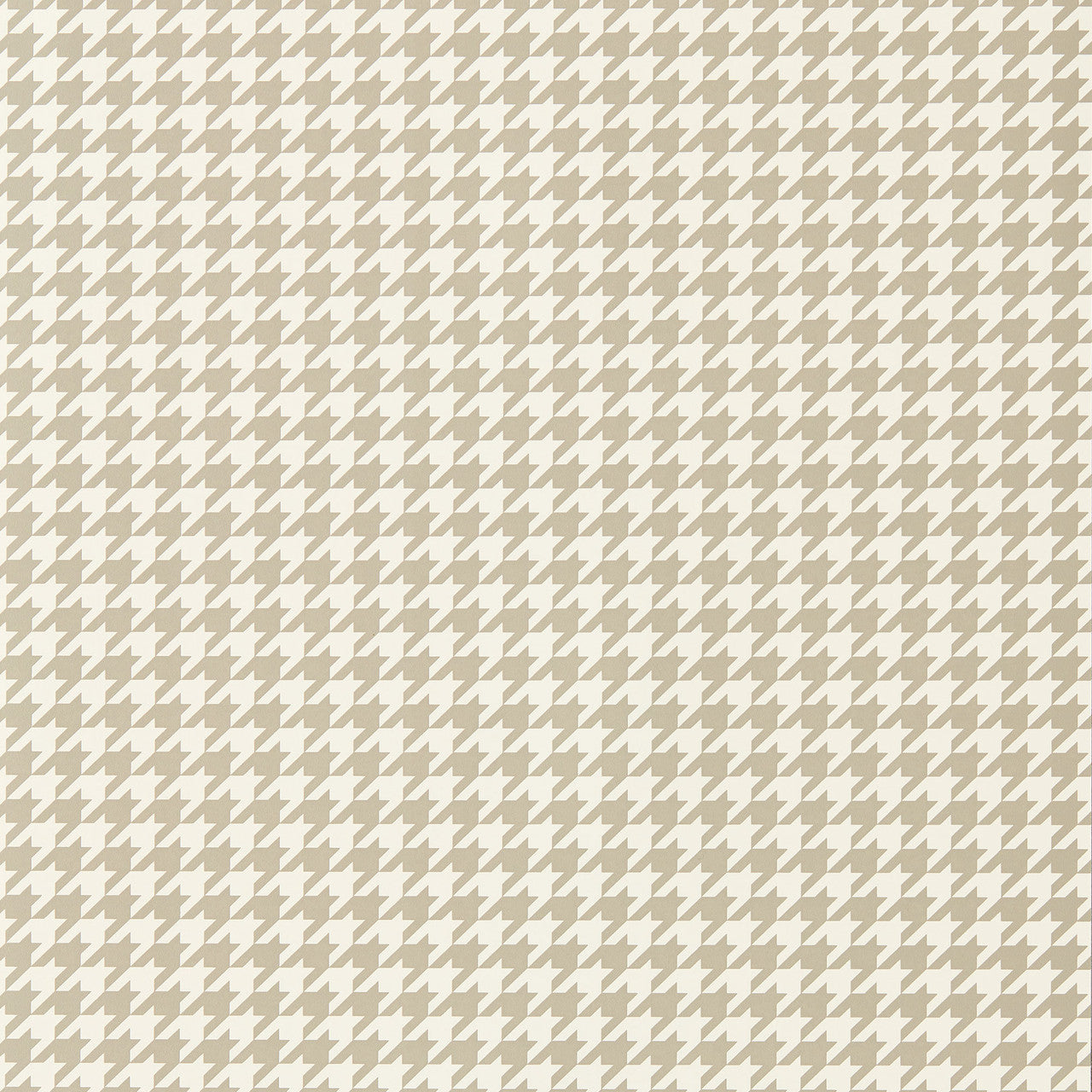 113130 Houndstooth Idyllic Taupe/Soft Focus Wallpaper by Harlequin