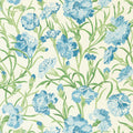 Fleur de Joie Idyllic French Blue/Succulent/Soft Focus Wallpaper by Harlequin