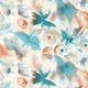 Flores Idyllic Rosewood/Baked Terracotta Wallpaper by Harlequin