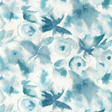 113138 Flores Idyllic Cornflower/First Light/Denim Wallpaper by Harlequin
