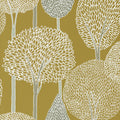 Silhouette Idyllic Ochre/Taupe Wallpaper by Harlequin
