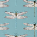 Demoiselle Idyllic Cornflower/First Light/Honey Wallpaper by Harlequin