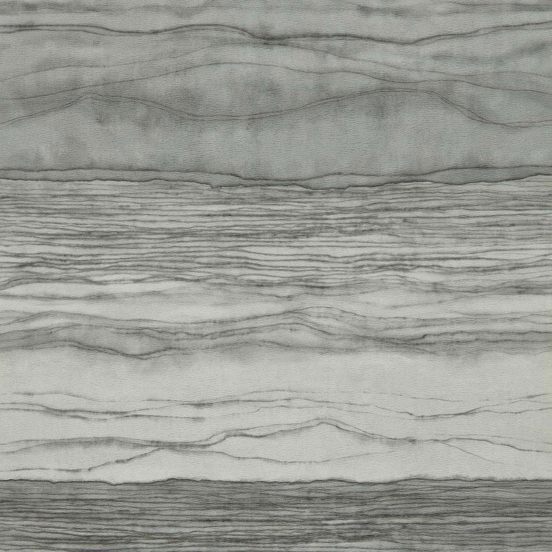 113102 Metamorphic Reflect Flint/Temple Grey Wallpaper by Harlequin