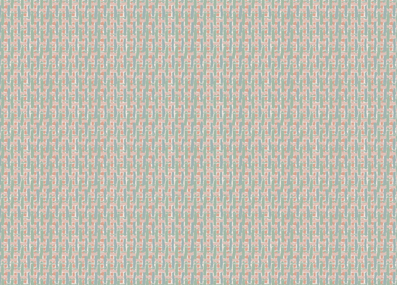 F-B-OL-PP-24 Basket Peony Pink Fabric by Parker & Jules