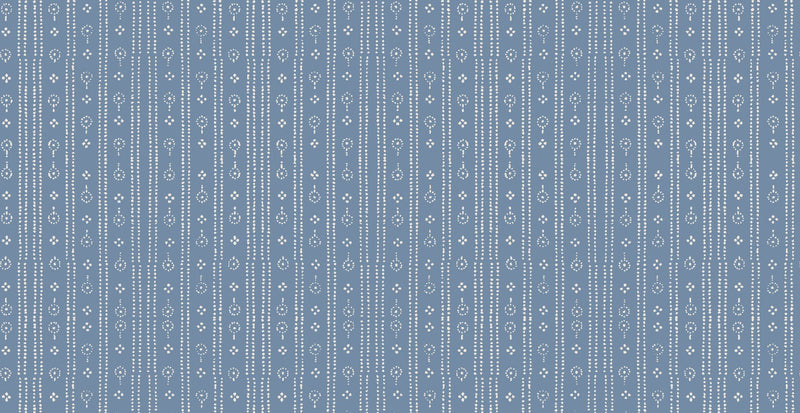 F-BP-OL-DB-24 Birdlip Day Blue Fabric by Parker & Jules