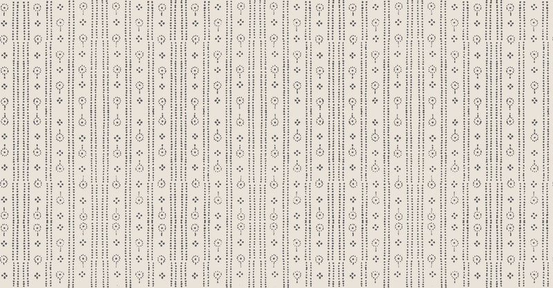 F-BP-OL-IN-24 Birdlip Ice Navy Fabric by Parker & Jules