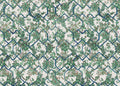 Creeping Trellis Ice Emerald Rose Wallpaper by Parker & Jules