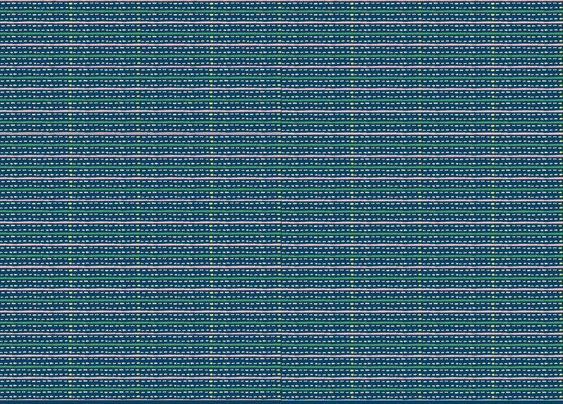 F-EVS-OL-LR-24 Eversley Stripe Lake Rose Fabric by Parker & Jules