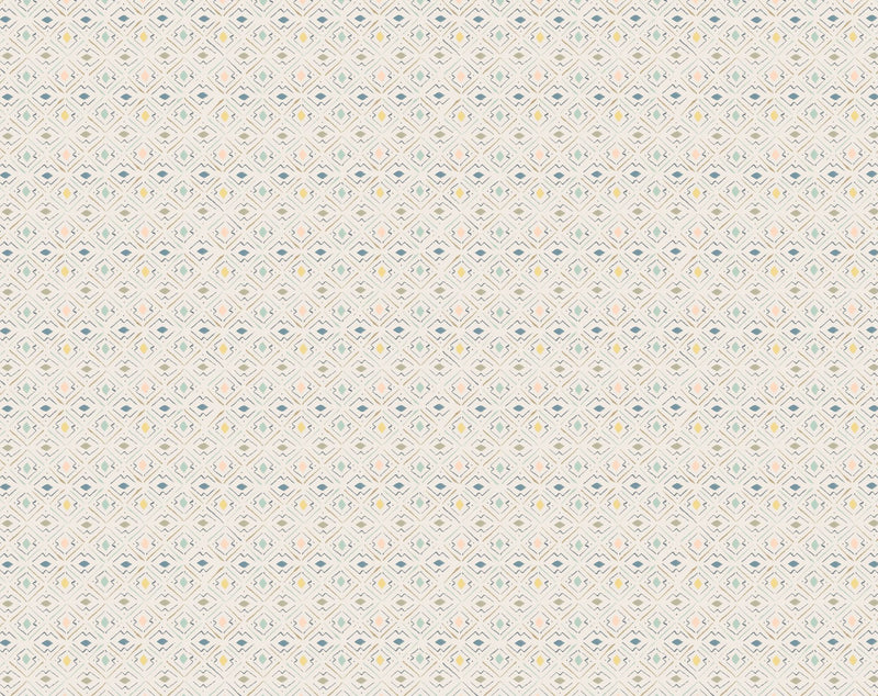 W-LL-CO-JR-24-70 Lulu Jade Rose Wallpaper by Parker & Jules