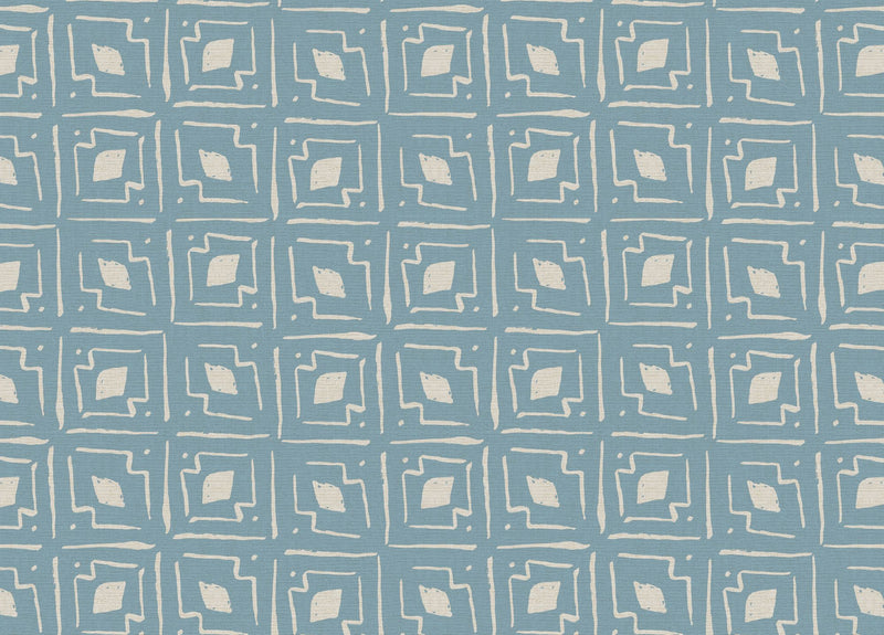 Lulu Day Blue Fabric by Parker & Jules