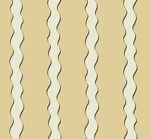F-SS-OL-B-24 Scroll Stripe Butter Fabric by Parker & Jules