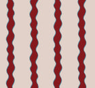 F-SS-OL-C-24 Scroll Stripe Crimson Fabric by Parker & Jules