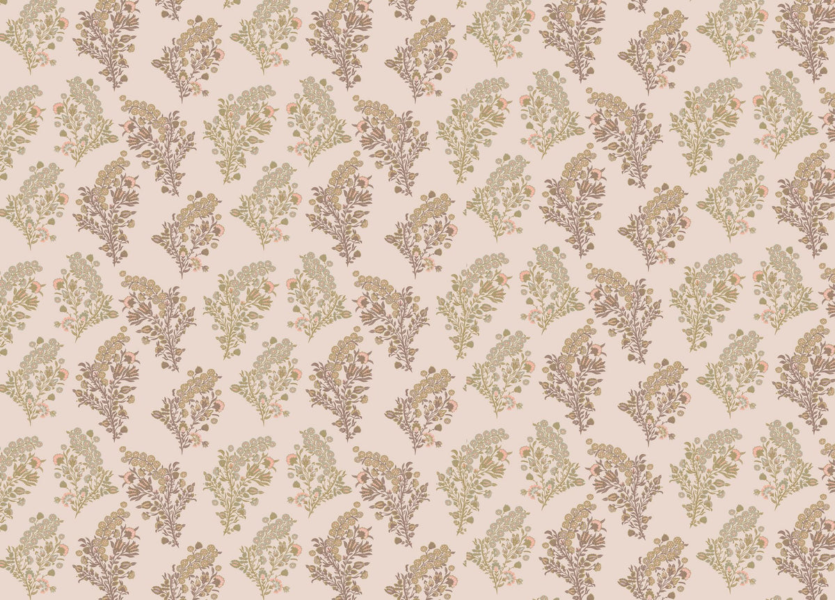 Baby Coromandel Coral Moss Wallpaper by Parker & Jules