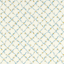 113044 Daisy Trellis Lapis Sophie Robinson Wallpaper By Harlequin