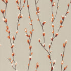 111470 Salice Idyllic Tangerine/Gilver Wallpaper by Harlequin