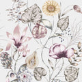 Quintessence Ochre / Olive / Heather. Mural by Harlequin