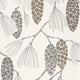 Epitome Idyllic Gilver/Chalk Wallpaper by Harlequin