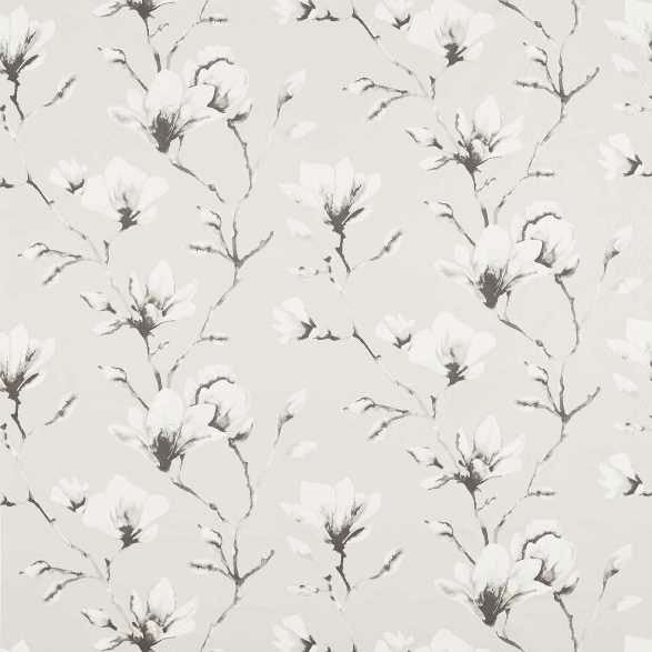 120976 Lotus French Grey Fabric by Harlequin