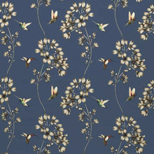 120977 Amazilia Indigo Fabric by Harlequin