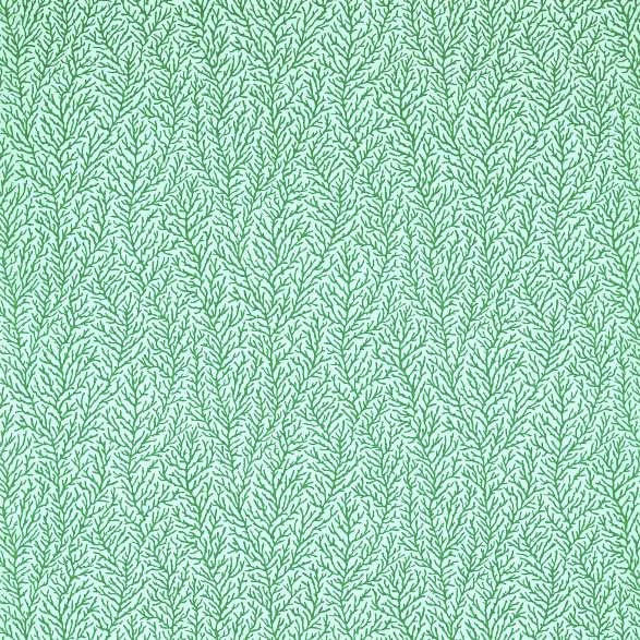 120999 Atoll Seaglass Emerald Fabric by Harlequin