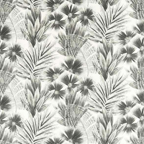 121003 Matupi Black Earth Awakening Fabric by Harlequin