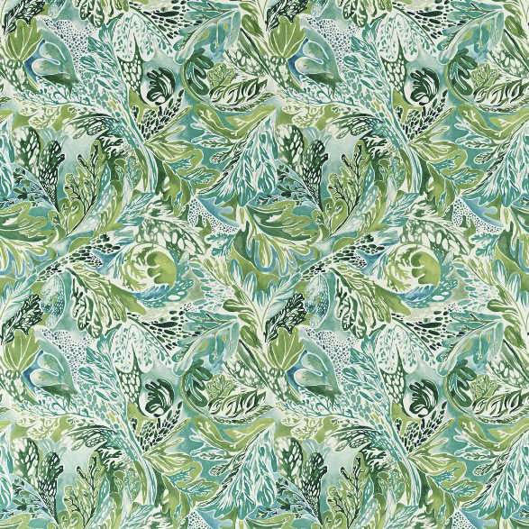 121012 Alotau Fig Leaf Tree Canopy Fabric by Harlequin