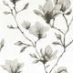 Lotus Purity Ivory and Gilver Wallpaper by Harlequin