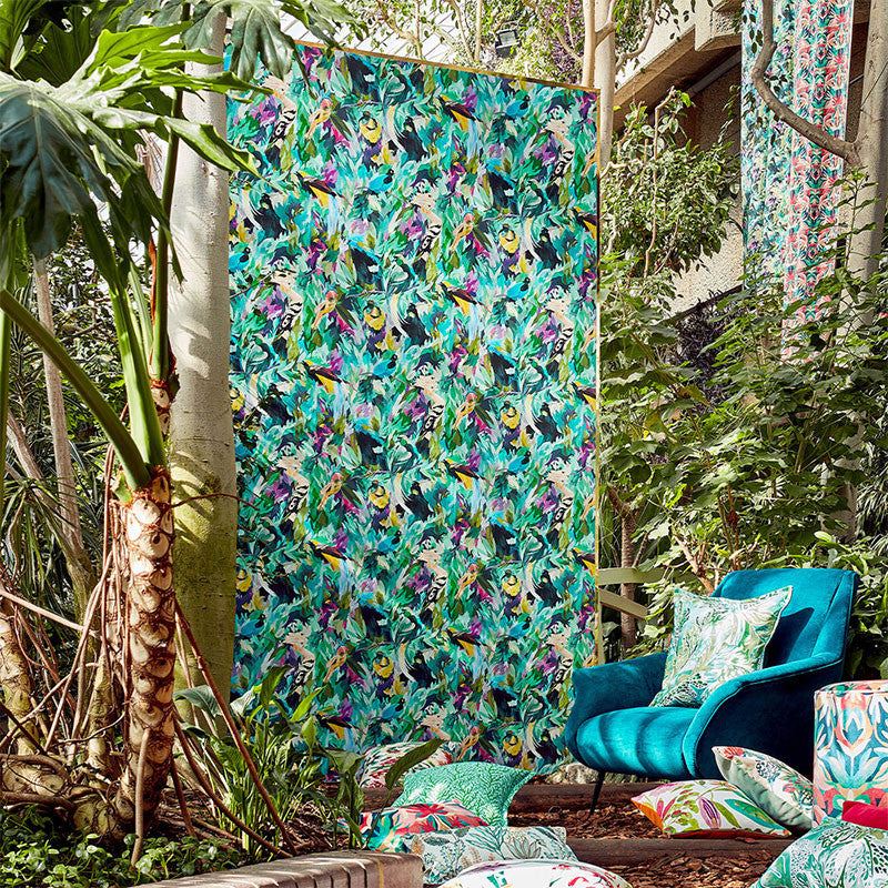 Dance of Adornment Colour Wallpaper By Harlequin