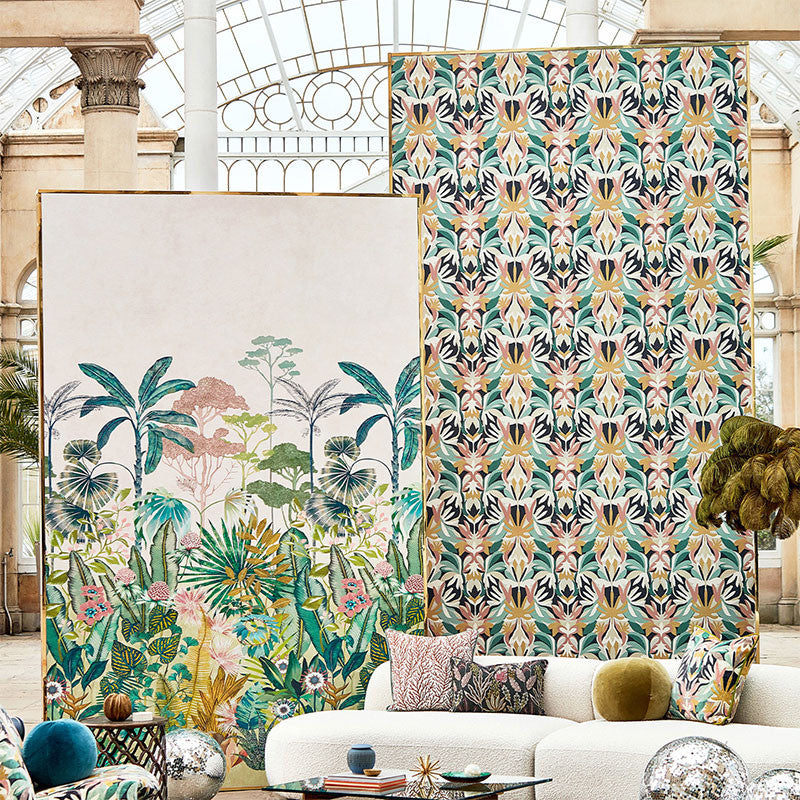 Floreana Colour Wallpaper Panel By Harlequin