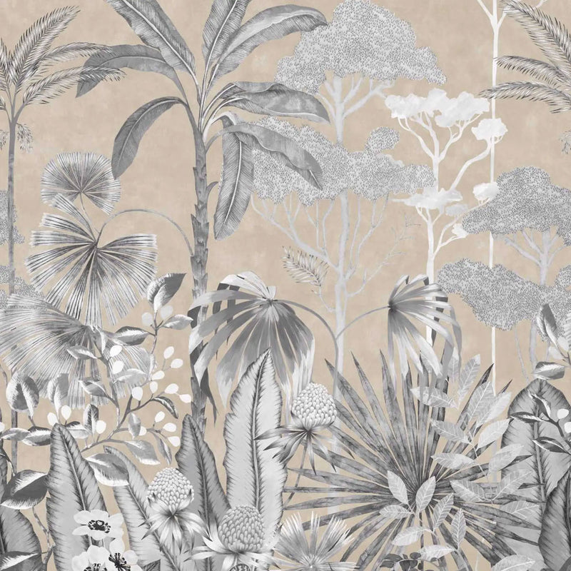HTEW112778 Floreana Colour Wallpaper Panel By Harlequin