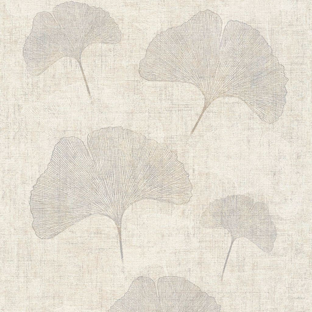 HV41010 Havana Ginkgo Leaf Wallpaper by Galerie