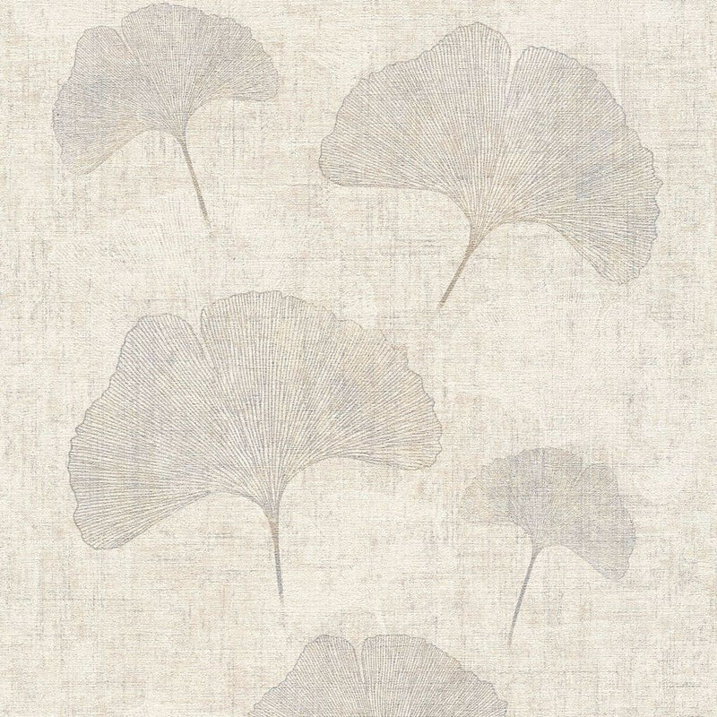 HV41010 Havana Ginkgo Leaf Wallpaper by Galerie
