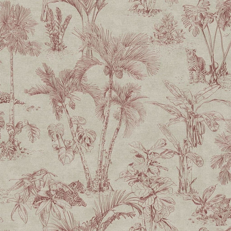 HV41021 Havana Jungle Palms Wallpaper by Galerie