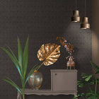 Havana Geometric Weave Wallpaper by Galerie
