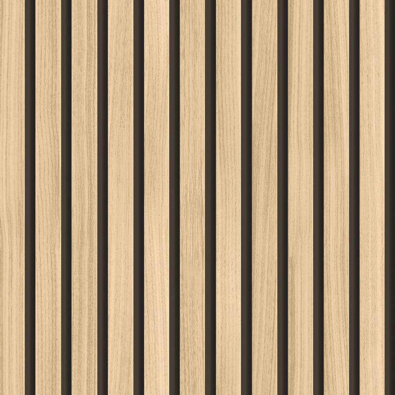 HWA1449W Wood Slat Ash Slat Walls Wallpaper by Hoopla Walls