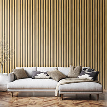 HWA1449W Wood Slat Ash Slat Walls Wallpaper by Hoopla Walls