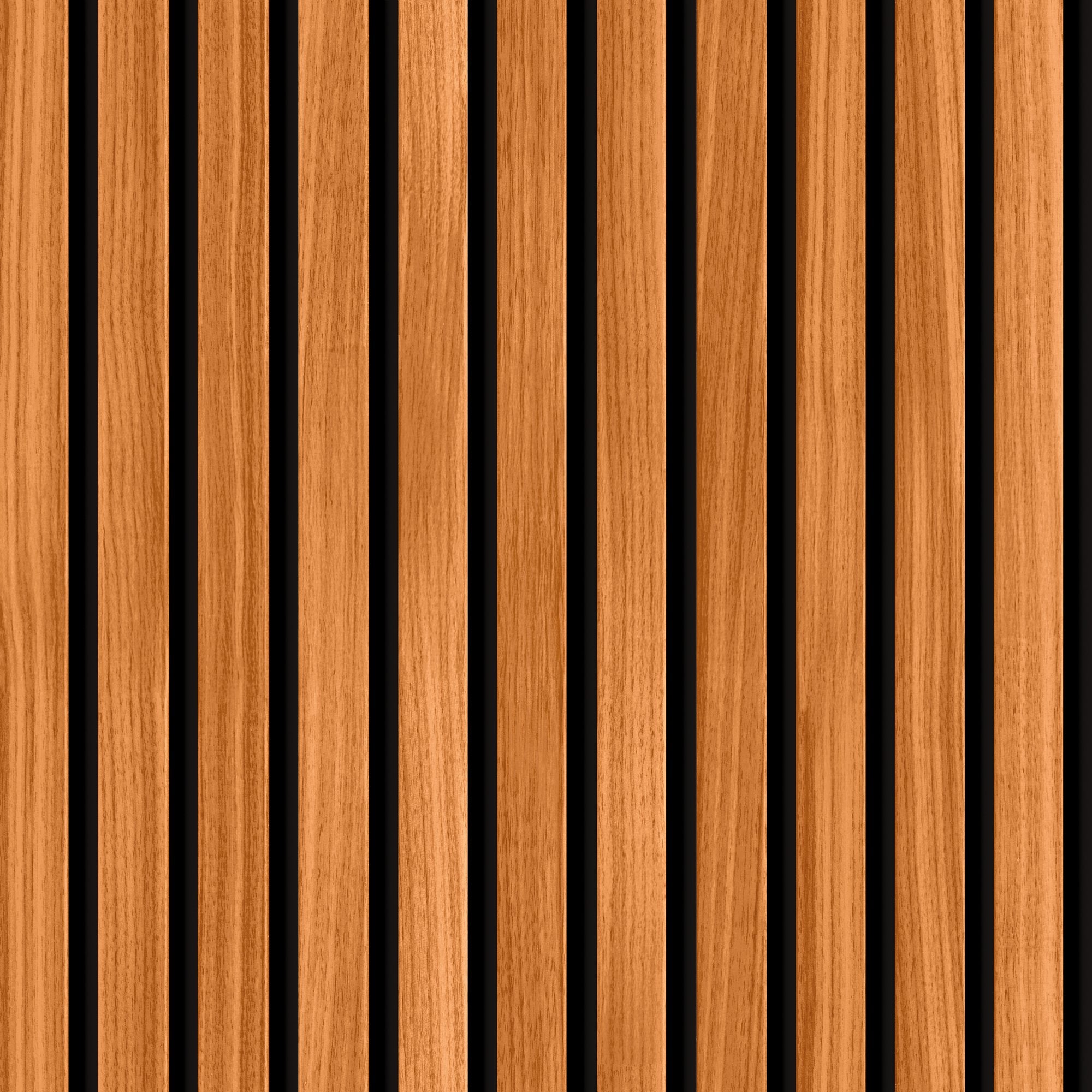 HWA1450W Wood Slat Teak Slat Walls Wallpaper by Hoopla Walls