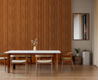 HWA1450W Wood Slat Teak Slat Walls Wallpaper by Hoopla Walls