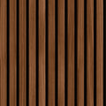 Wood Slat Walnut Slat Walls Wallpaper by Hoopla Walls