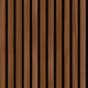 Wood Slat Walnut Slat Walls Wallpaper by Hoopla Walls