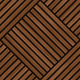 Diamond Slat Large Walnut Slat Walls Wallpaper by Hoopla Walls