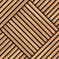 Diamond Slat Large Oak Slat Walls Wallpaper by Hoopla Walls