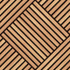 Diamond Slat Large Oak Slat Walls Wallpaper by Hoopla Walls